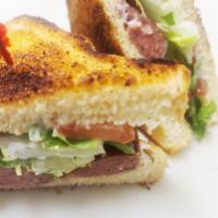 Hotlink Sandwich · 100% all beef hotlink on a toasted bun.