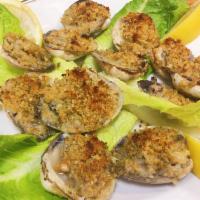 12 Piece Baked Clams · 