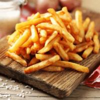 French Fries · Crispy hand cut fries, made fresh to order.