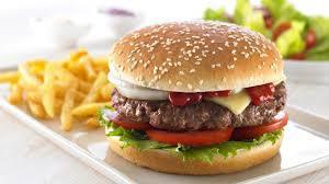 Sababa Burger · Fresh ground beef patty served with lettuce, fresh cut tomatoes, pickles, and onions served ...