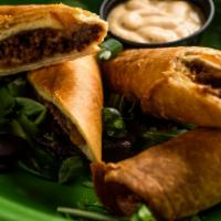 Flautas · 2 flour tortillas stuffed with your choice of molida beef or chicken with Monterey Jack and ...