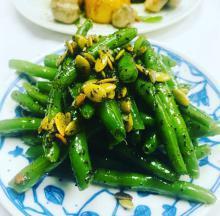 Truffle Green Beans Lunch · Sea Salt, Olive Oil