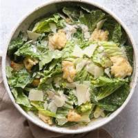 Caesar’s Mother Salad · Romaine, croutons, shaved and grated Parmigiano-Reggiano and Shayna's dressing.