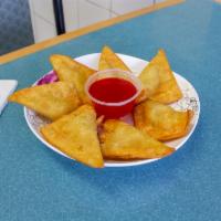 10 Fried Pork Wonton · Chinese dumpling that comes with filling.