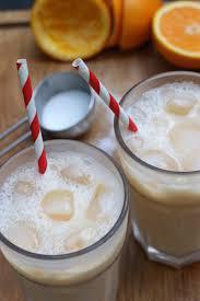 Morir Sonando · Mixed orange juice with milk.