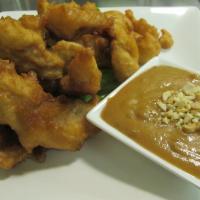 15. Peanut Chicken · Battered Fried chicken served with peanut sauce.