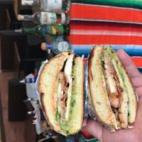 Grilled Chicken Avocado · Grilled chicken breast, apple wood smoked bacon, avocado spread, chipotle mayo, lettuce, tom...