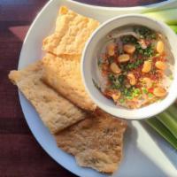 Black-eyed Pea Hummus  · Crudité & Lavash Crackers