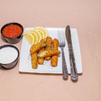 Zucchini Sticks · Served with you choice of Marinara or Ranch Sauce, from 10 to 12 piece in each order