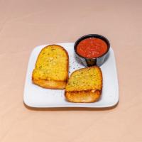 Plain Garlic Bread · Served with your choice of Ranch Or Marinara