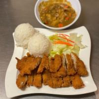 Curry Chicken Katsu · 