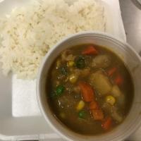 Curry Chicken Rice · 