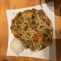 Curry Chicken Udon · 
