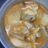 Chicken Coconut Soup · Spicy. (GF)