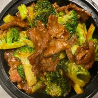 Beef Broccoli · brown sauce