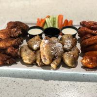 Wings (Bone in) · Our award winning jumbo wings are a staple at Inland.  