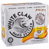 White Claw Hard Seltzer MANGO (6 Pack) · Hard seltzer with a twist of fresh Mango flavor. Enjoy pure refreshment with this sweet, sum...