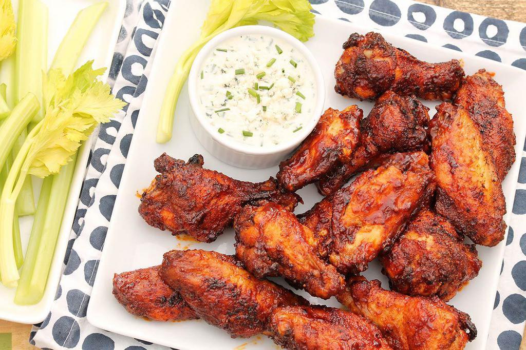 Baked  12 Tandoori Chicken Wings · Boldy Chicken Wings prepared at home comes with Ranch dressing ....