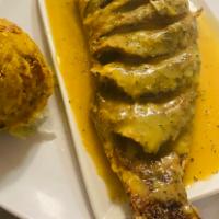 Red Snapper in Coconut Sauce · 