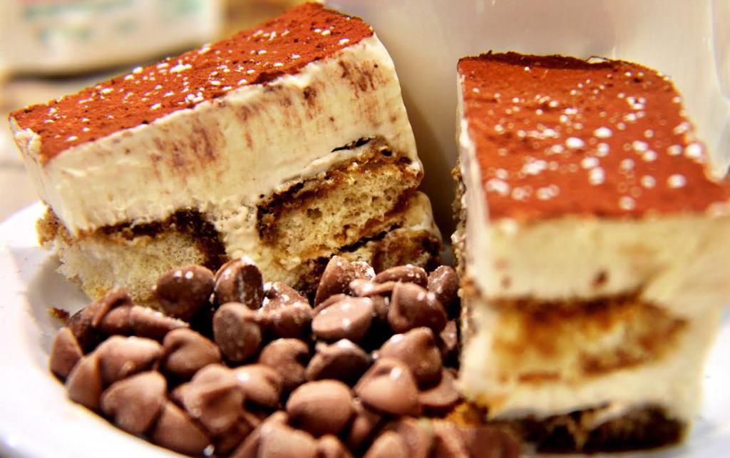 Tiramisu · An Elegant Layered Dessert Made Espresso, Mascarpone Cheese, Rum, And Cocoa Powder. It’s Italy’s Most Popular dessert for a reason