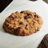 Cranberry Walnut Oatmeal Cookie (300 Cal) · An incredible Cranberry Walnut Oatmeal Cookie, fresh-baked in our deli. 