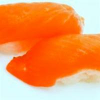 Smoked Salmon Nigiri · 2 pcs