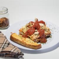 Lasagna Dinner · Served with salad and garlic bread.