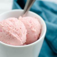 Strawberry Ice Cream · 2 scoops of ice cream.
