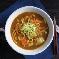 Curry Udon · Udon noodles in curry broth.