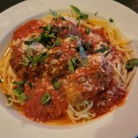 Pasta and Meatballs · 