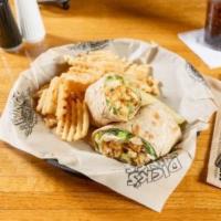 Build Your Own Wrap · Served on a flour tortilla and come with your choice of regular side, or upgrade to a premiu...