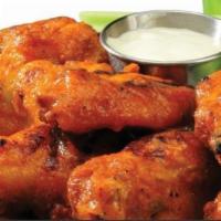 Taphouse Wings · Fried and finished on the grill. Served with our house sauce or with classic Buffalo sauce w...