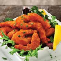Taphouse Firecracker Shrimp · Crispy shrimp tossed in our creamy spicy sauce.