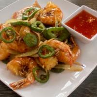 Salt and Pepper Shrimp · Tom Rang Muoi