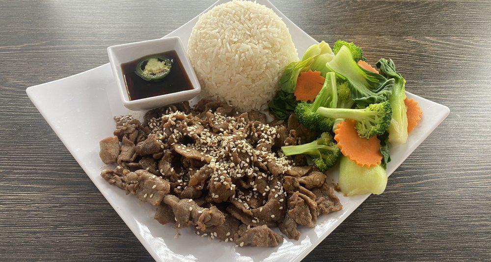 Teriyaki Beef with Rice · Com Bo Teriyaki