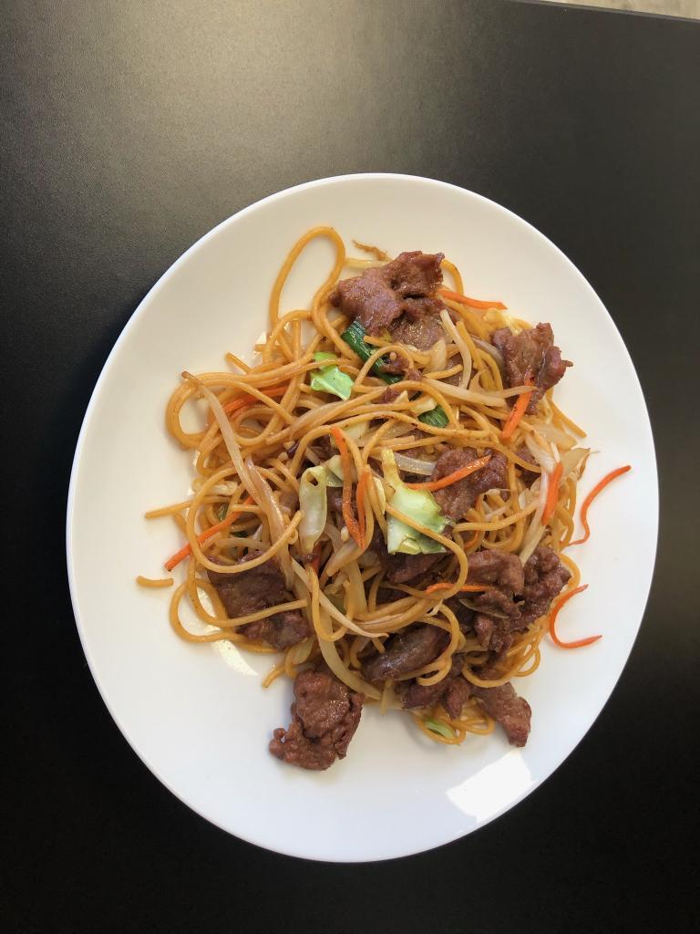 108. Beef Lo Mein · 