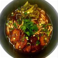 13. Retro Spicy Tendon Noodle   · 