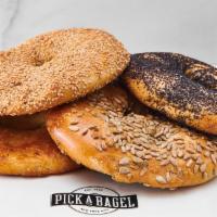 DOZEN FLAT BAGELS · Please specify in special instructions if you would like more than one of any kind.