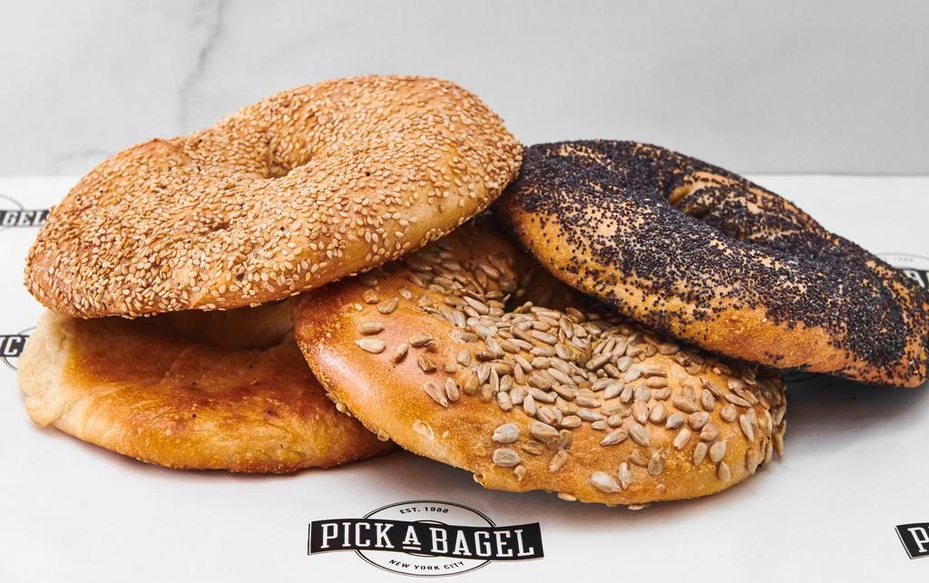 DOZEN FLAT BAGELS · Please specify in special instructions if you would like more than one of any kind.