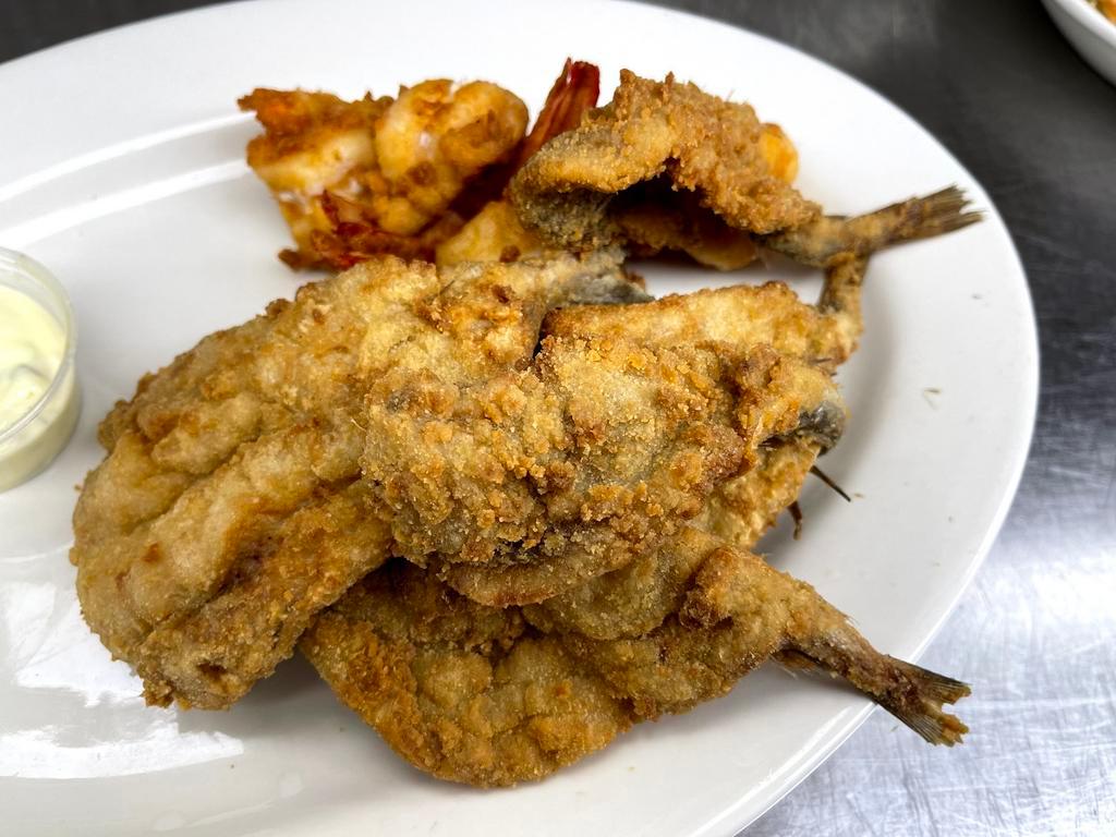 Fried Blue Fish Special · Fried bluefish fillets.