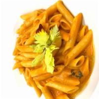 Penne Rosa · Penne Pasta served with a Creamy Vodka Sauce