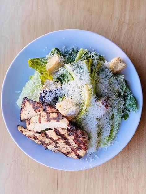 Caesar Salad · Romaine hearts, garlic croutons, pecorino, and housemade Caesar dressing.