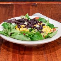 Garden Chopped Salad Small · Mixed greens, tomato, cucumber, onion, corn with spicy ranch dressing.