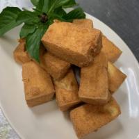 House Special Fried Tofu · Bean curd made from soybeans.