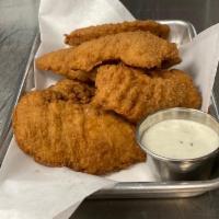 Chicken Tenders · served with BBQ or ranch