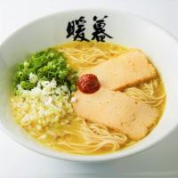 Vegan Curry Ramen · A blend of authentic Japanese Curry Spices into Vegan Ramen, topped with 2 slices of Tofu, g...