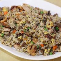 House Fried Rice · Chicken, beef, pork and shrimp.