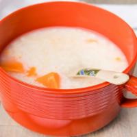 地瓜稀饭 Sweet Potato Porridge · Cooked with or incorporating both sugar and a sour substance.