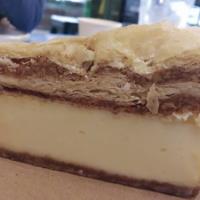 Baklava Cheesecake · House baklava on top of smooth cheesecake with a baklava crust.
