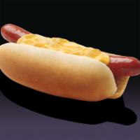 Cheese Dog · Nathan's famous all beef hot dog topped with melted cheddar cheese and your choice of toppin...